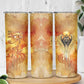 Ra Egyptian Skinny Tumbler Sun God Eye of Ra Fiery Wings Eternal Source Golden Light
