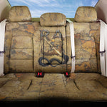 Ra Egyptian Back Car Seat Cover Sun God Solar Disk Serpent Slayer Ancient Egyptian Boat of the Underworld