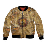 Ra Egyptian Bomber Jacket Sun God Solar Disk Serpent Slayer Ancient Egyptian Boat of the Underworld