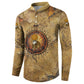 Ra Egyptian Button Sweatshirt Sun God Solar Disk Serpent Slayer Ancient Egyptian Boat of the Underworld