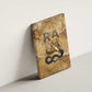 Ra Egyptian Canvas Wall Art Sun God Solar Disk Serpent Slayer Ancient Egyptian Boat of the Underworld