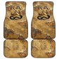 Ra Egyptian Car Mats Sun God Solar Disk Serpent Slayer Ancient Egyptian Boat of the Underworld