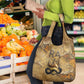 Ra Egyptian Grocery Bag Sun God Solar Disk Serpent Slayer Ancient Egyptian Boat of the Underworld