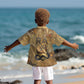Ra Egyptian Kid Hawaiian Shirt Sun God Solar Disk Serpent Slayer Ancient Egyptian Boat of the Underworld