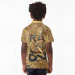 Ra Egyptian Kid Polo Shirt Sun God Solar Disk Serpent Slayer Ancient Egyptian Boat of the Underworld
