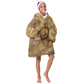 Ra Egyptian Kid Wearable Blanket Hoodie Sun God Solar Disk Serpent Slayer Ancient Egyptian Boat of the Underworld