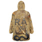 Ra Egyptian Kid Wearable Blanket Hoodie Sun God Solar Disk Serpent Slayer Ancient Egyptian Boat of the Underworld