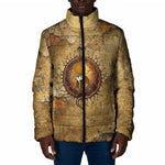 Ra Egyptian Padded Jacket Sun God Solar Disk Serpent Slayer Ancient Egyptian Boat of the Underworld