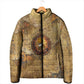Ra Egyptian Padded Jacket Sun God Solar Disk Serpent Slayer Ancient Egyptian Boat of the Underworld