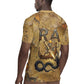 Ra Egyptian Rugby Jersey Sun God Solar Disk Serpent Slayer Ancient Egyptian Boat of the Underworld