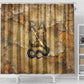 Ra Egyptian Shower Curtain Sun God Solar Disk Serpent Slayer Ancient Egyptian Boat of the Underworld