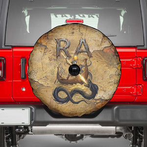 Ra Egyptian Spare Tire Cover Sun God Solar Disk Serpent Slayer Ancient Egyptian Boat of the Underworld