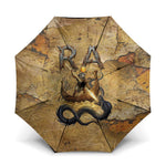 Ra Egyptian Umbrella Sun God Solar Disk Serpent Slayer Ancient Egyptian Boat of the Underworld