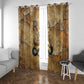 Ra Egyptian Window Curtain Sun God Solar Disk Serpent Slayer Ancient Egyptian Boat of the Underworld