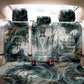 Anuket Egyptian Back Car Seat Cover Goddess of the Nile Flowing Water Gazelle Spirit The Embracer