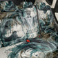 Anuket Egyptian Back Car Seat Cover Goddess of the Nile Flowing Water Gazelle Spirit The Embracer