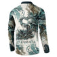 Anuket Egyptian Button Sweatshirt Goddess of the Nile Flowing Water Gazelle Spirit The Embracer