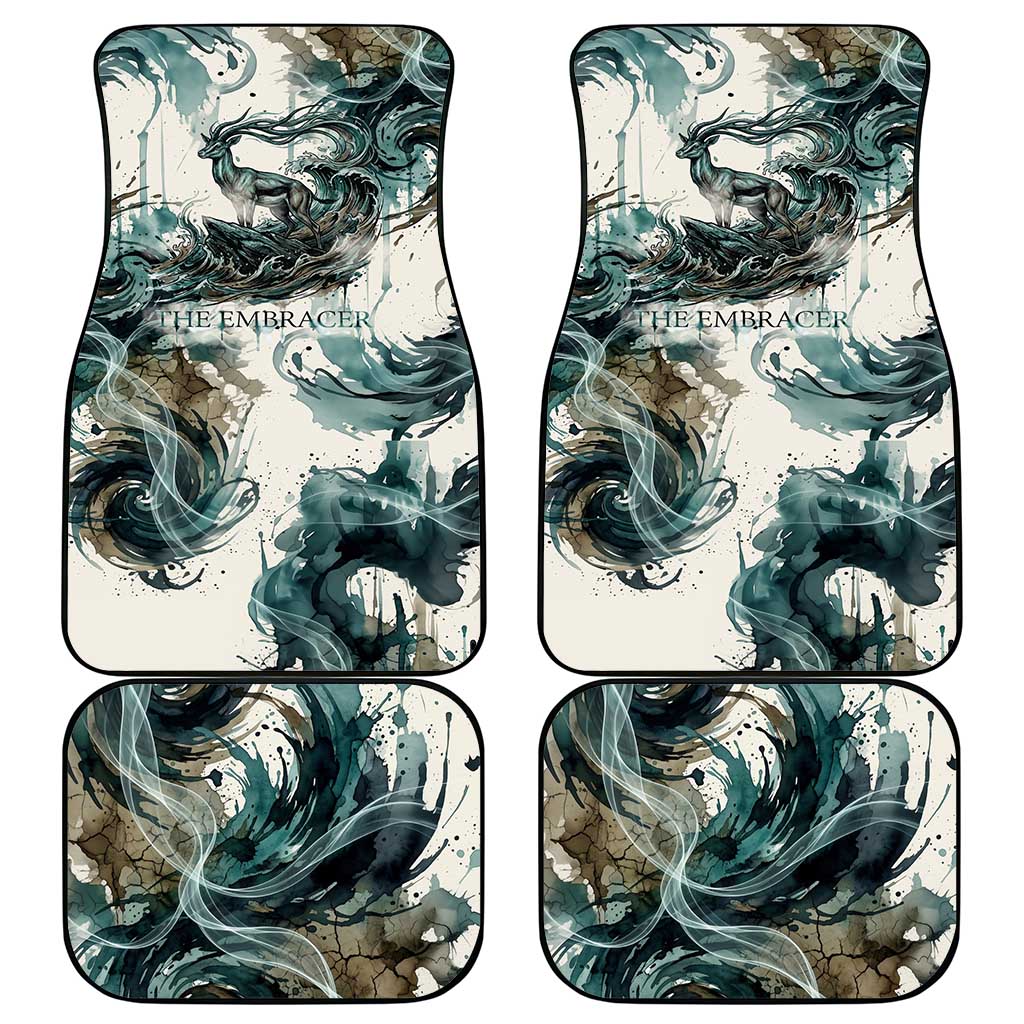 Anuket Egyptian Car Mats Goddess of the Nile Flowing Water Gazelle Spirit The Embracer
