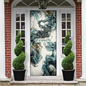 Anuket Egyptian Door Cover Goddess of the Nile Flowing Water Gazelle Spirit The Embracer