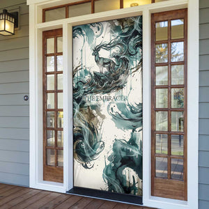 Anuket Egyptian Door Cover Goddess of the Nile Flowing Water Gazelle Spirit The Embracer
