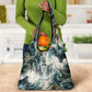 Anuket Egyptian Grocery Bag Goddess of the Nile Flowing Water Gazelle Spirit The Embracer