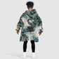 Anuket Egyptian Kid Wearable Blanket Hoodie Goddess of the Nile Flowing Water Gazelle Spirit The Embracer
