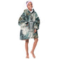 Anuket Egyptian Kid Wearable Blanket Hoodie Goddess of the Nile Flowing Water Gazelle Spirit The Embracer