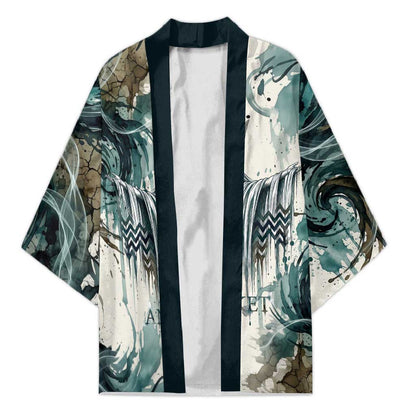 Anuket Egyptian Kimono Goddess of the Nile Flowing Water Gazelle Spirit The Embracer