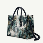 Anuket Egyptian Leather Bag Goddess of the Nile Flowing Water Gazelle Spirit The Embracer