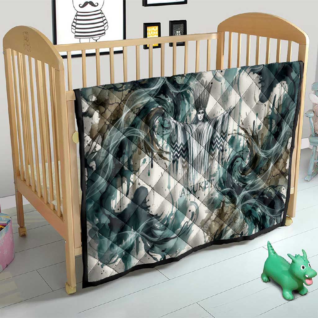 Anuket Egyptian Quilt Goddess of the Nile Flowing Water Gazelle Spirit The Embracer