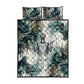 Anuket Egyptian Quilt Bed Set Goddess of the Nile Flowing Water Gazelle Spirit The Embracer
