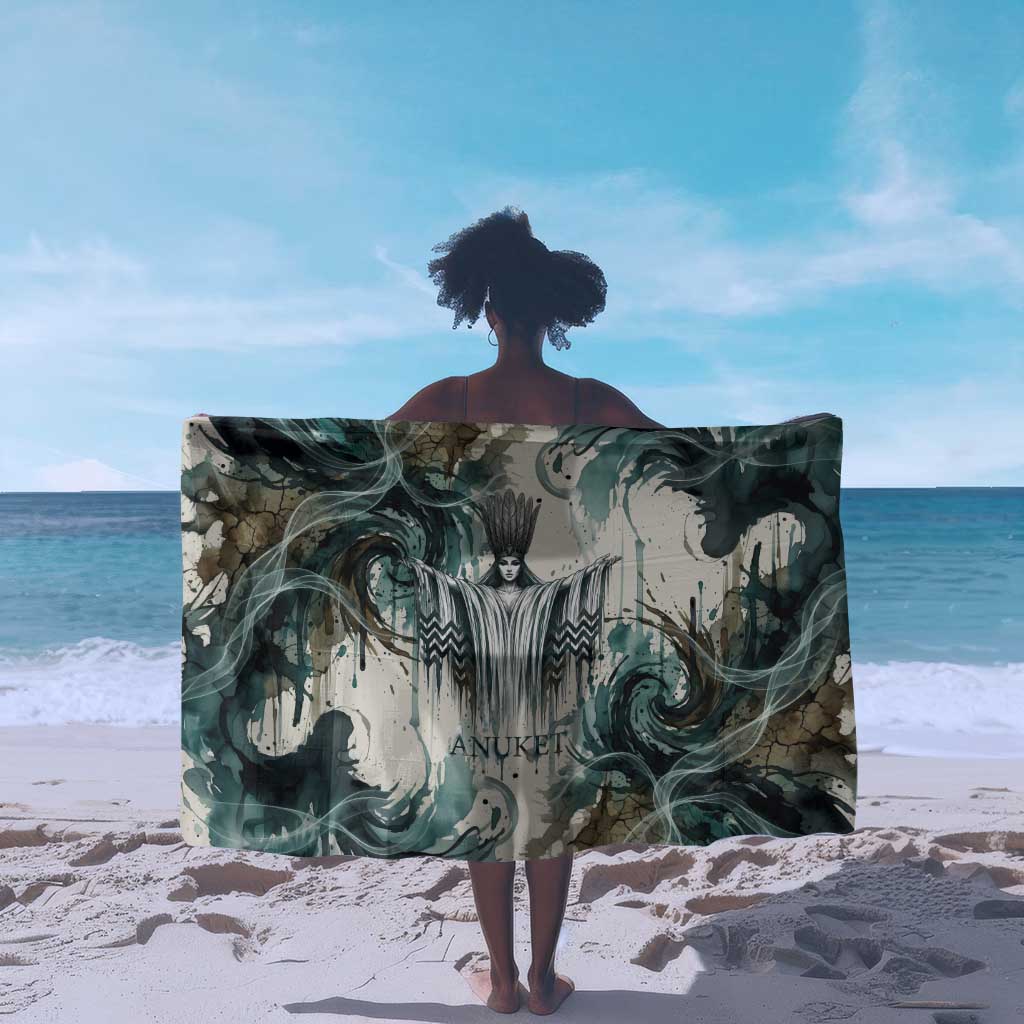 Anuket Egyptian Sarong Goddess of the Nile Flowing Water Gazelle Spirit The Embracer