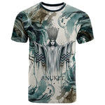 Anuket Egyptian T shirt Goddess of the Nile Flowing Water Gazelle Spirit The Embracer