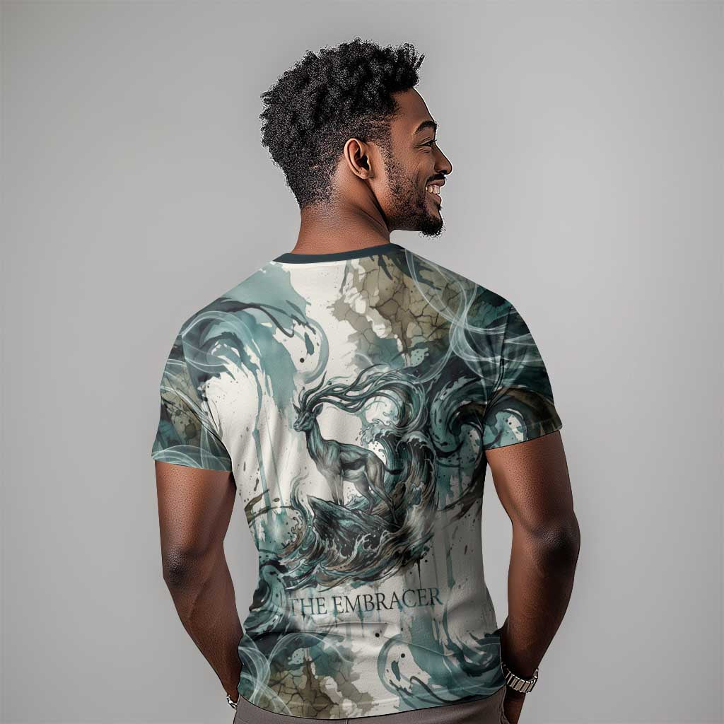 Anuket Egyptian T shirt Goddess of the Nile Flowing Water Gazelle Spirit The Embracer