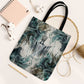 Anuket Egyptian Tote Bag Goddess of the Nile Flowing Water Gazelle Spirit The Embracer
