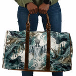 Anuket Egyptian Travel Bag Goddess of the Nile Flowing Water Gazelle Spirit The Embracer