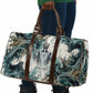 Anuket Egyptian Travel Bag Goddess of the Nile Flowing Water Gazelle Spirit The Embracer