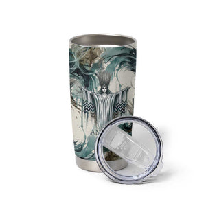 Anuket Egyptian Tumbler Cup Goddess of the Nile Flowing Water Gazelle Spirit The Embracer