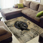 Anuket Area Rug Egyptian Queen of the Cataracts Ankh Symbol