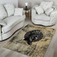 Anuket Area Rug Egyptian Queen of the Cataracts Ankh Symbol
