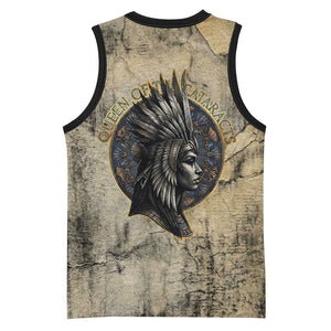 Anuket Basketball Jersey Egyptian Queen of the Cataracts Ankh Symbol