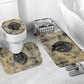 Anuket Bathroom Set Egyptian Queen of the Cataracts Ankh Symbol