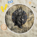Anuket Beach Blanket Egyptian Queen of the Cataracts Ankh Symbol