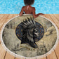 Anuket Beach Blanket Egyptian Queen of the Cataracts Ankh Symbol