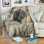 Anuket Blanket Egyptian Queen of the Cataracts Ankh Symbol