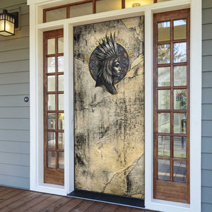 Anuket Door Cover Egyptian Queen of the Cataracts Ankh Symbol