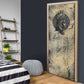 Anuket Door Cover Egyptian Queen of the Cataracts Ankh Symbol
