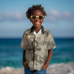 Anuket Kid Hawaiian Shirt Egyptian Queen of the Cataracts Ankh Symbol