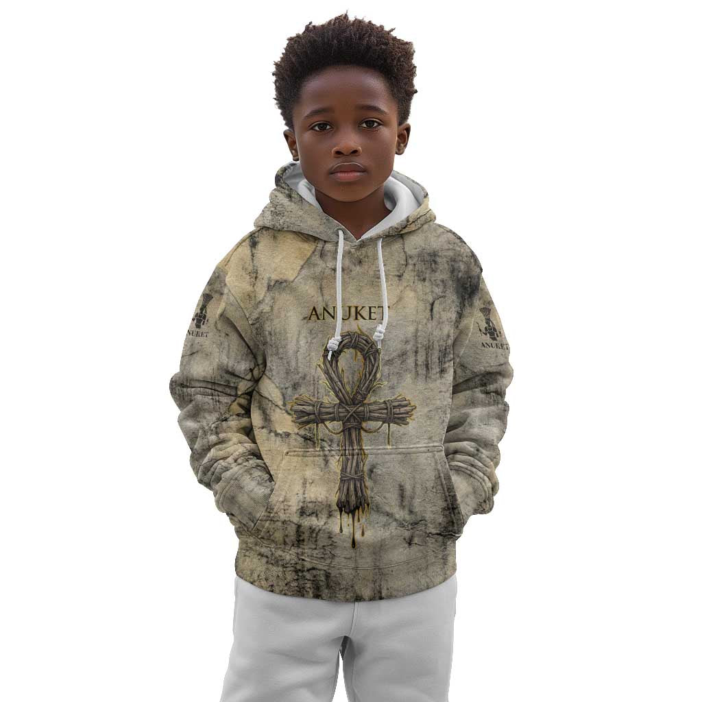 Anuket Kid Hoodie Egyptian Queen of the Cataracts Ankh Symbol
