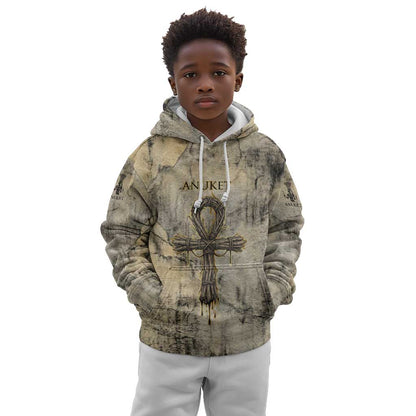 Anuket Kid Hoodie Egyptian Queen of the Cataracts Ankh Symbol